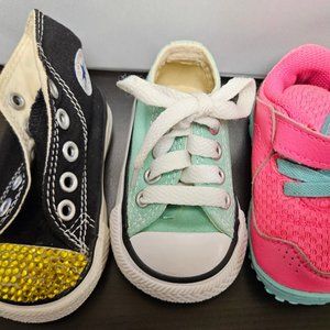 Converse and Reebok Baby Sneakers size 2